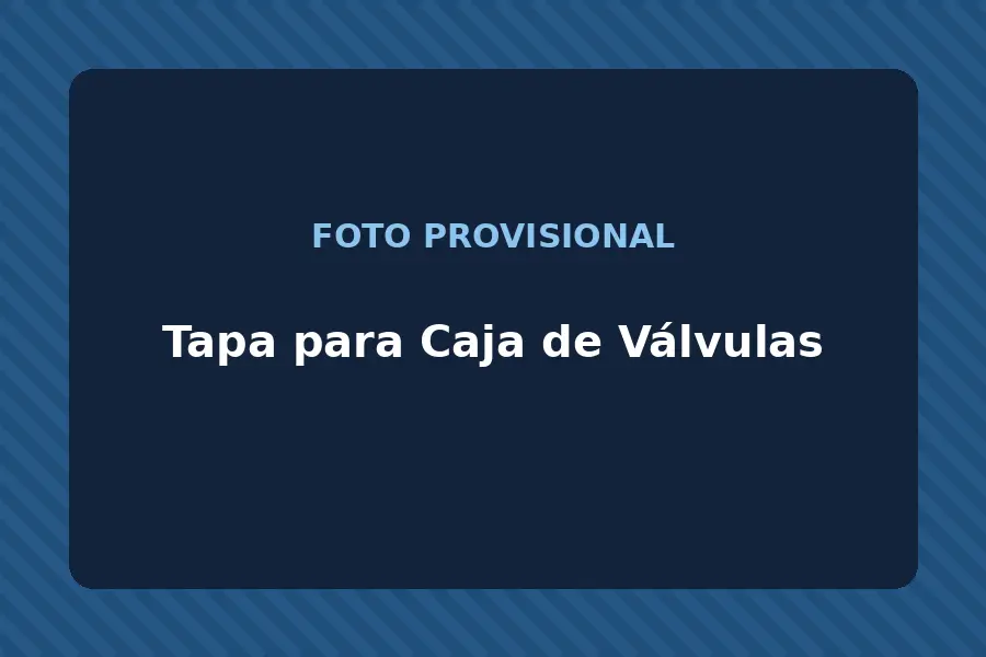 Tapa para Caja de Válvulas
