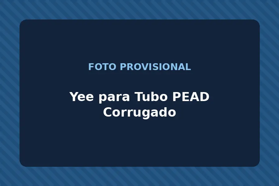 Yee para Tubo PEAD Corrugado